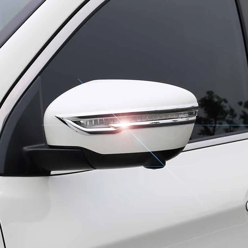 

ABAIWAI ABS 3D наклейки для Nissan Qashqai зеркало заднего вида Автомобильные аксессуары декоративные внешние автостайлинг 2014 2015 2016
