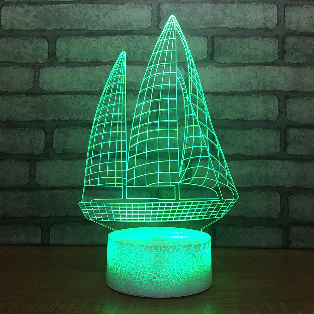 Светильник креативное подключение красочные 3d ночные рождественские украшения