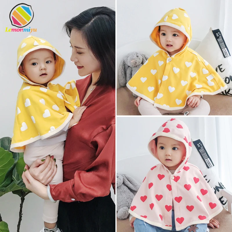 Lemonmiyu/Детское пальто для девочек Модный плащ с капюшоном весенняя одежда