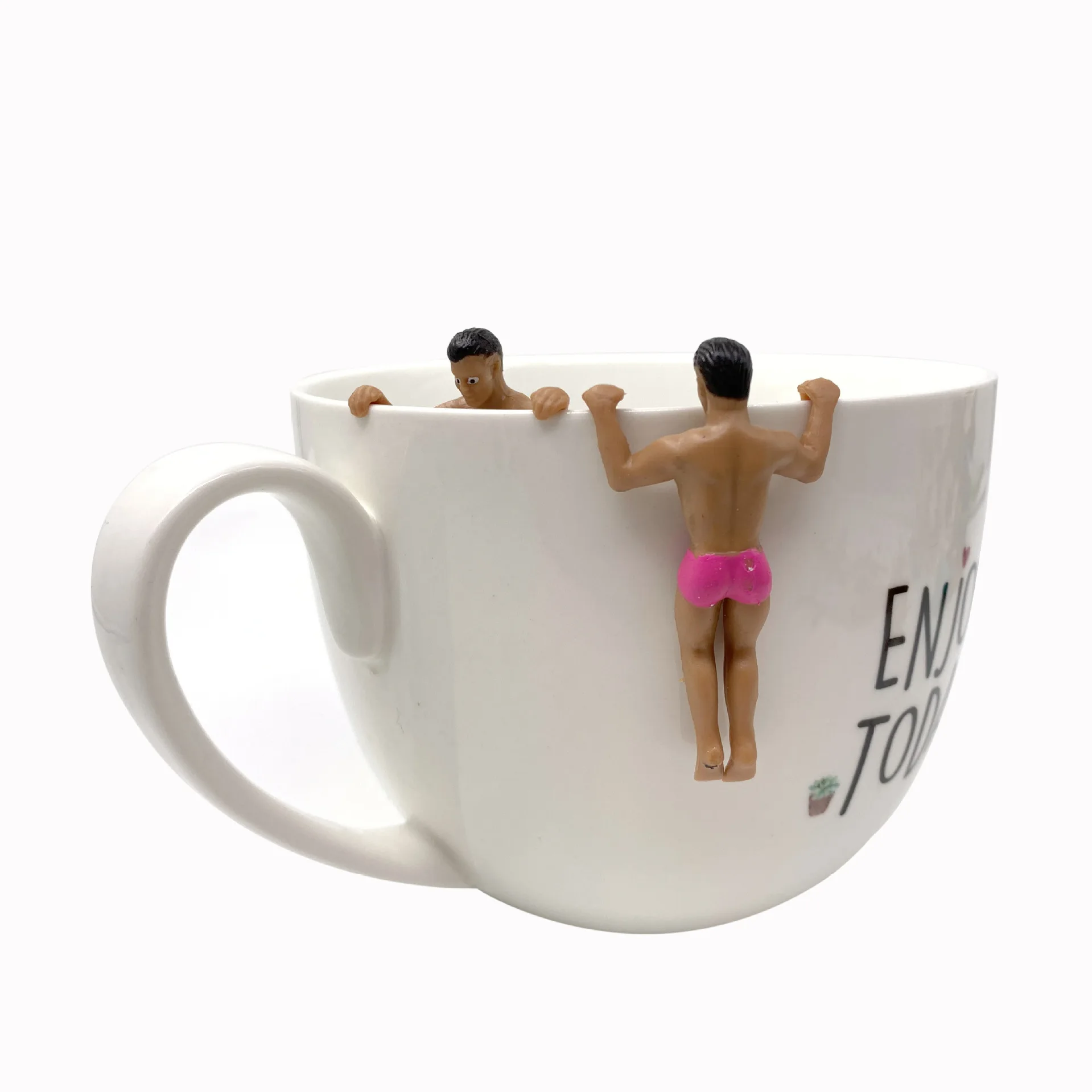 Восемь видов экологически чистых чашка-край характер чашка с Пейзажем ручной