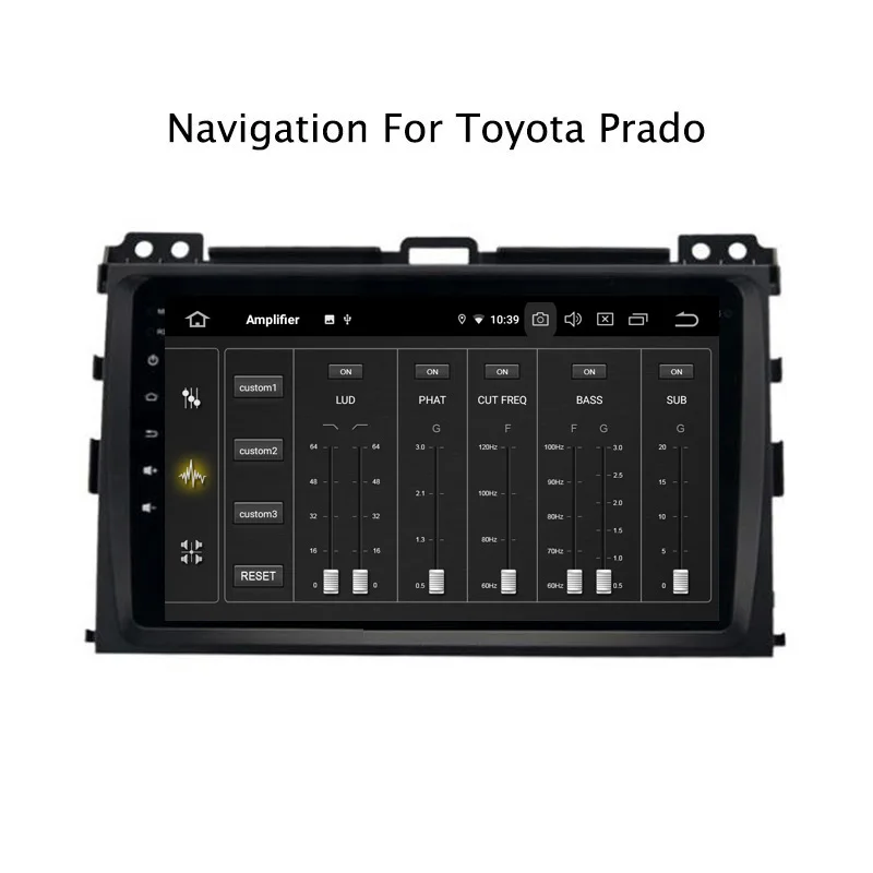 NAVITOPIA 9 дюймов PX6 4G Оперативная память 32G/64G Встроенная Android 0 Автомобильная
