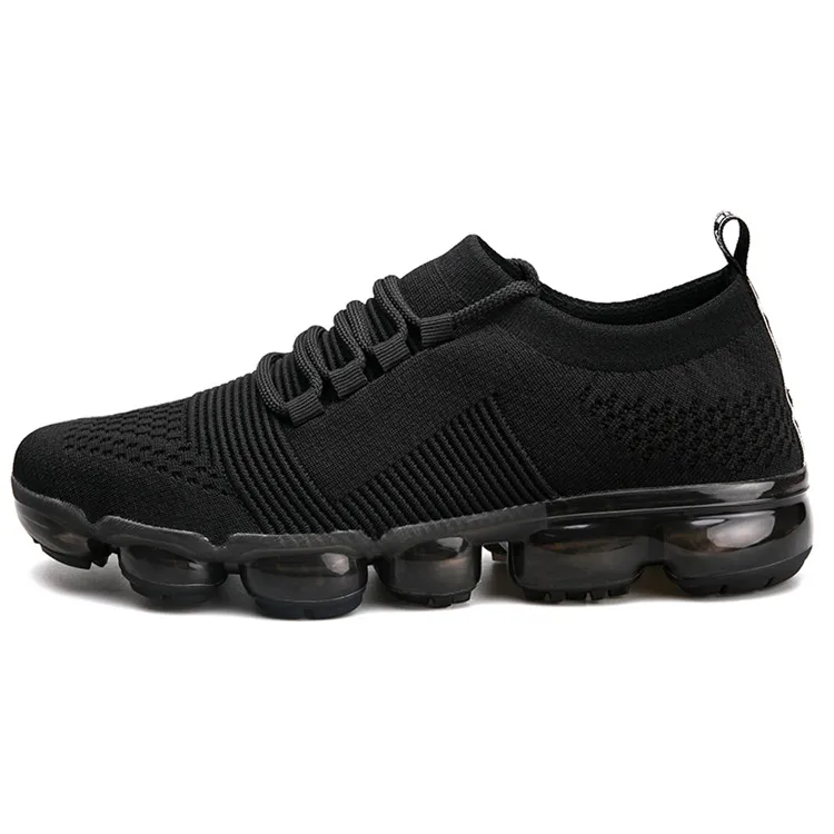 Кроссовки мужские кроссовки для тренировок мужские Foorwear красочные на шнуровке Tenis Мужская обувь Janoski Air Cushion zapatos hombre Krasovki - Цвет: black