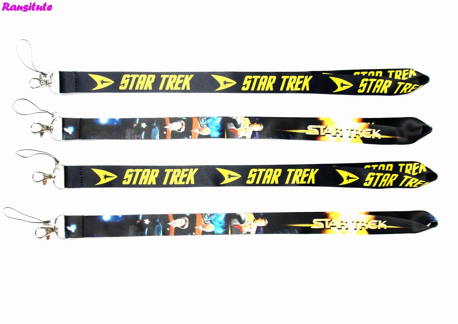 Ransitute R409 Star Trek шейный ремешок Ключ ID карта тренажерный зал мобильный телефон с USB значок клип DIY ремешок lasso