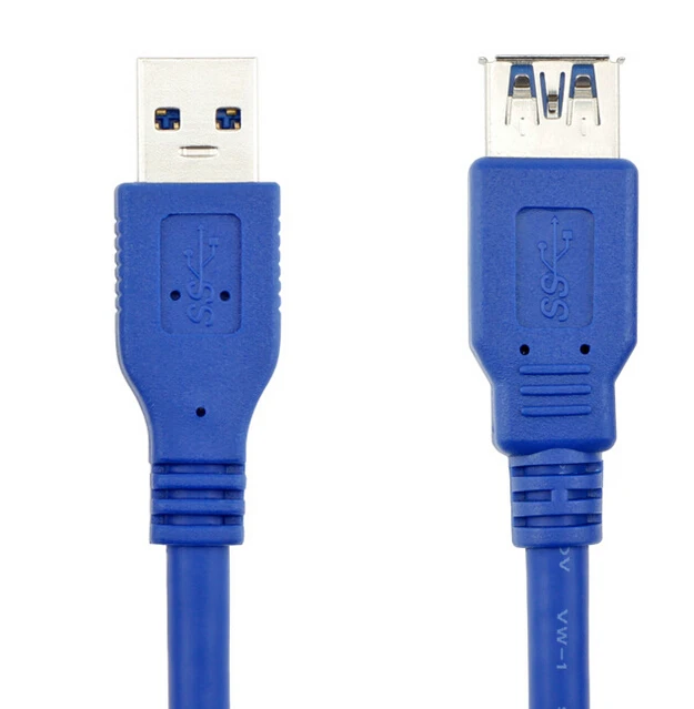 Удлинительный Кабель USB 3 0 A папа AM мама AF USB3.0 м 6 1 5 8 фут 2 фута футов 10 метров|cable