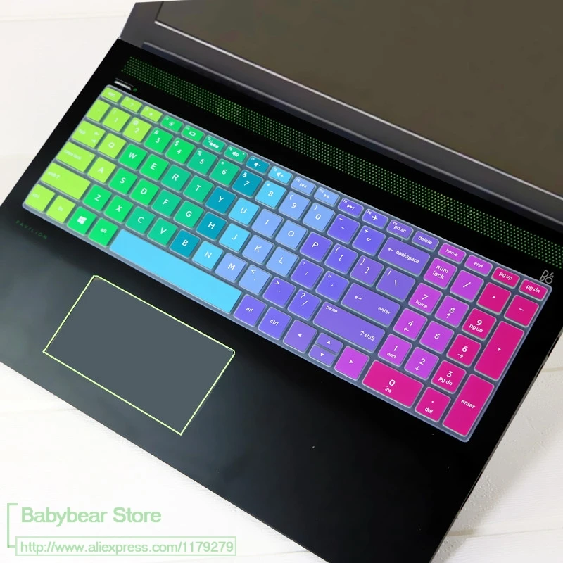Для hp ENVY X360 15-bd001TX павильон 15-CB073TX/CB075TX 15 15,6 дюймов чехол для клавиатуры ноутбука протектор кожи