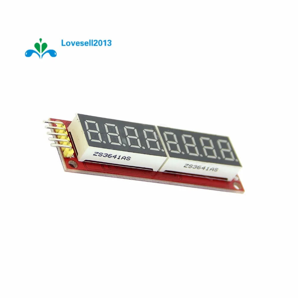 Красный MAX7219 8 значный светодиодный модуль дисплея цифровая трубка для Arduino SPI Control