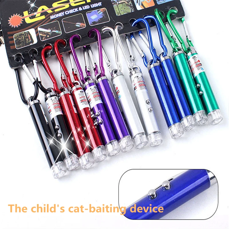 Креативные забавные светодиодные лазерные игрушки для домашних животных