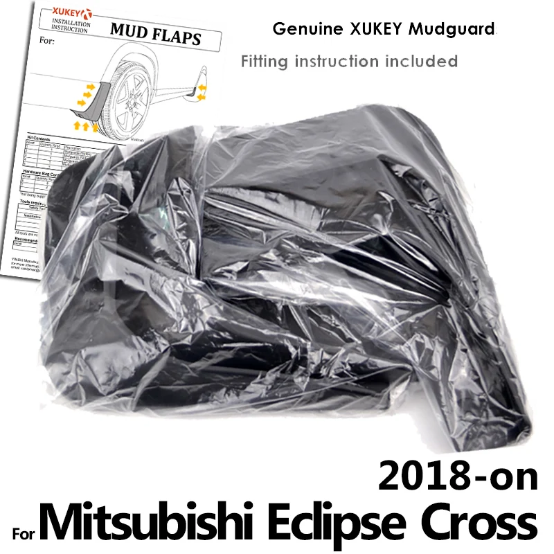 Брызговики автомобильные для Mitsubishi Eclipse Cross 2018 2019 Передние Задние защитный чехол