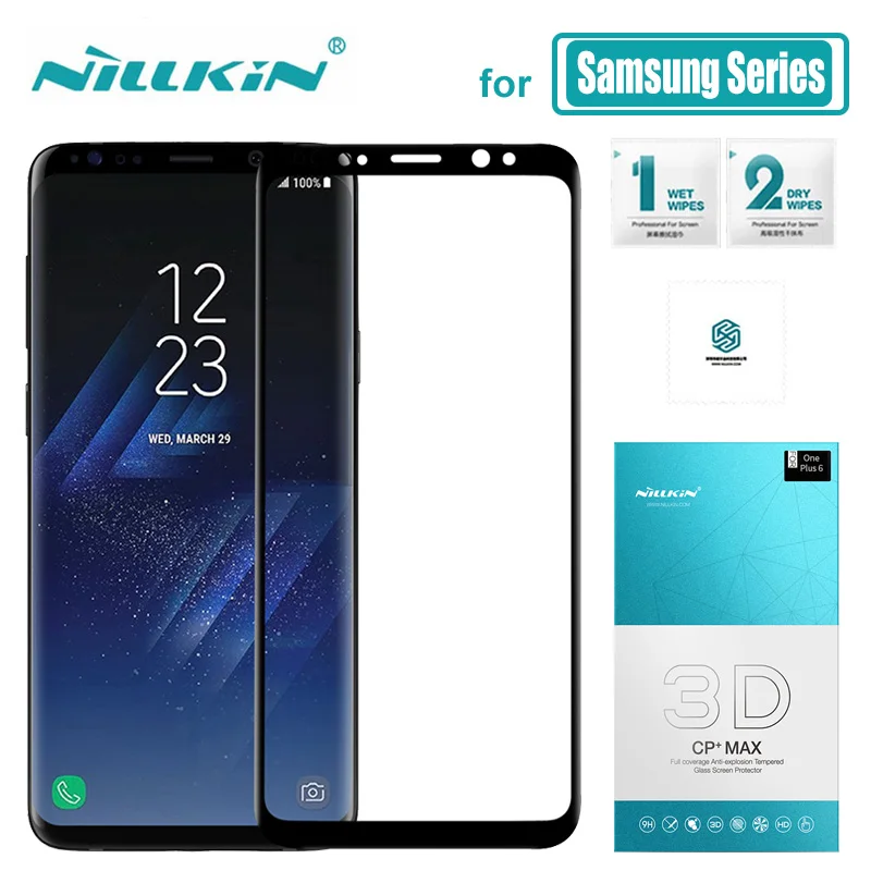 Для Samsung Galaxy S20 Ultra S10 S8 S9 Plus S10E Nillkin 3D полное покрытие закаленное стекло Защита