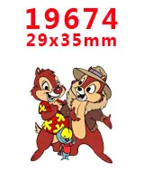 PR-19674 Наборы для творчества Герой мультфильма с плоской задней частью Плоские наклейки 30 штук. PR-19640-19992 - Цвет: PR-19674