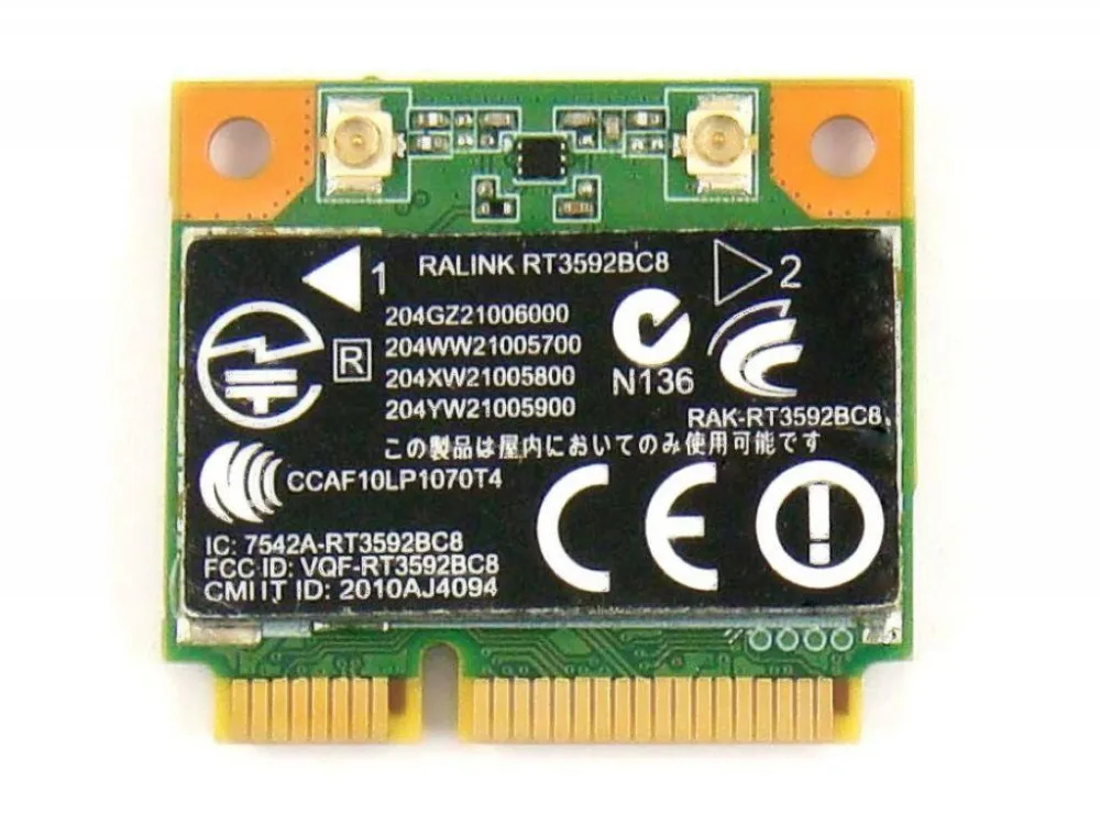 RT3592BC8 rt3592 3592bc8  PCI-Express PCIe Bluetooth BT 4, 0