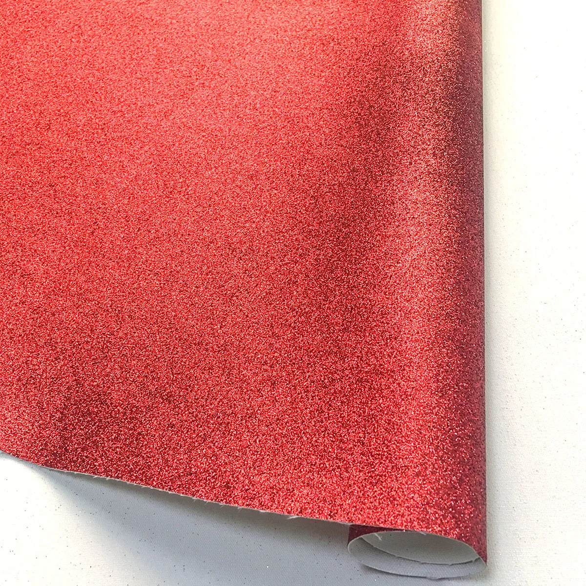 Red 20x30cm A4/20x135 см матовый тонкий блеск виниловая ткань Блестящий переливающийся искусственная кожа ремесло DIY Материал Луки Мешок декор обуви - Цвет: Red 20x30cm