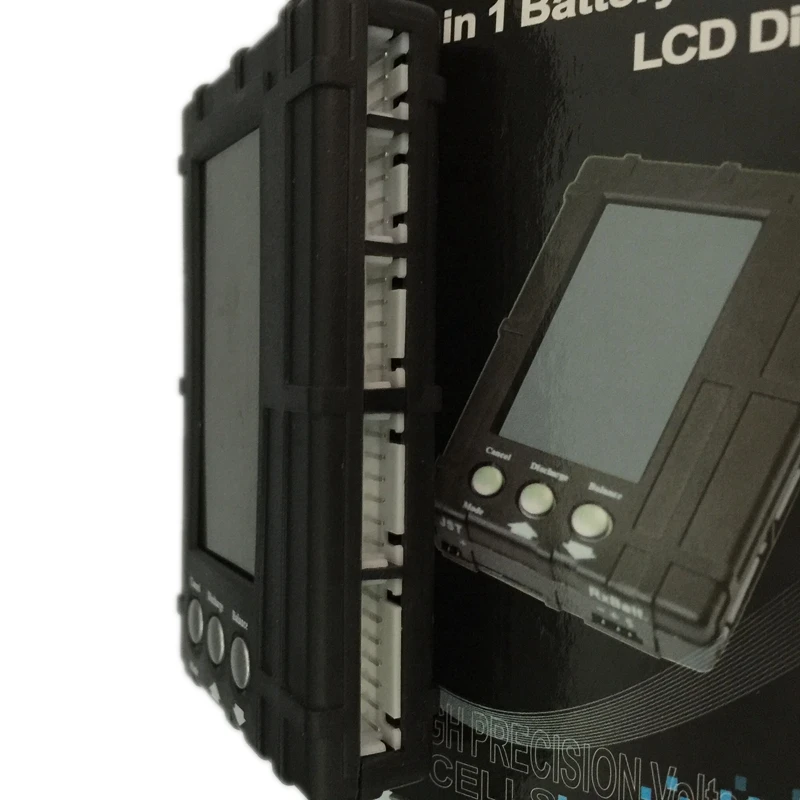 Индикатор напряжения аккумулятора 3 в 1 тестер разрядника Rc 2s 6s Lipo Li Fe с ЖК