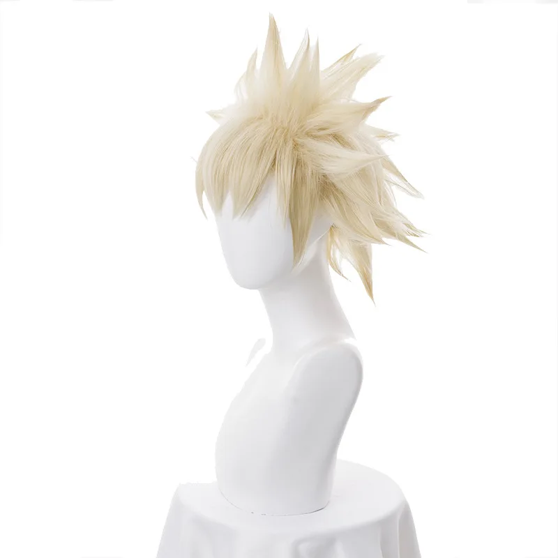 Короткий парик My Hero Academia Bakugou Katsuki Bakugo карнавальный костюм Boku no термостойкие