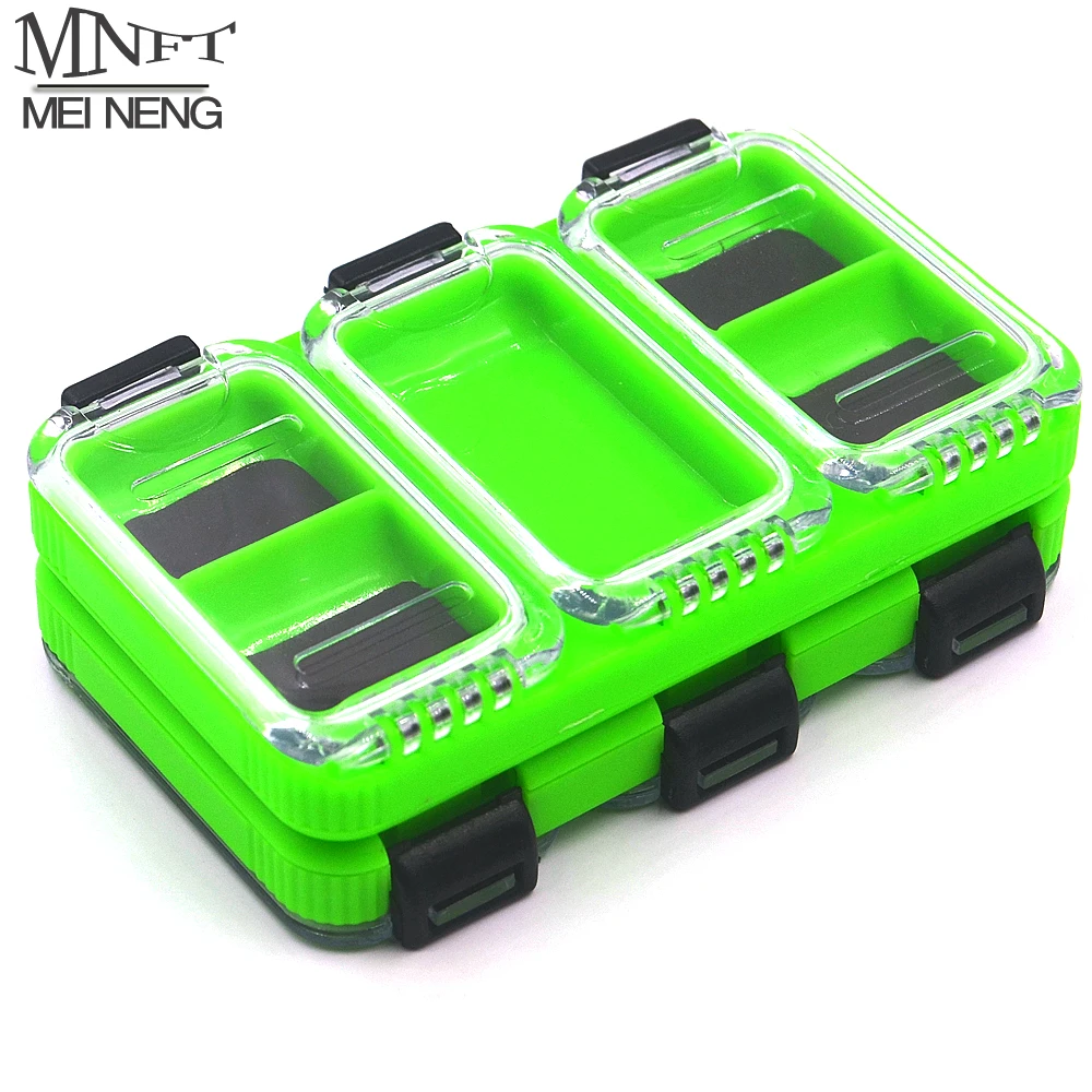 MNFT [2 Box in 1 Combo] 130g ABS Fishing Tackle Box Hooks Bait etc. Carp Fishing Accessories Tools Waterproof Box With Magnetic