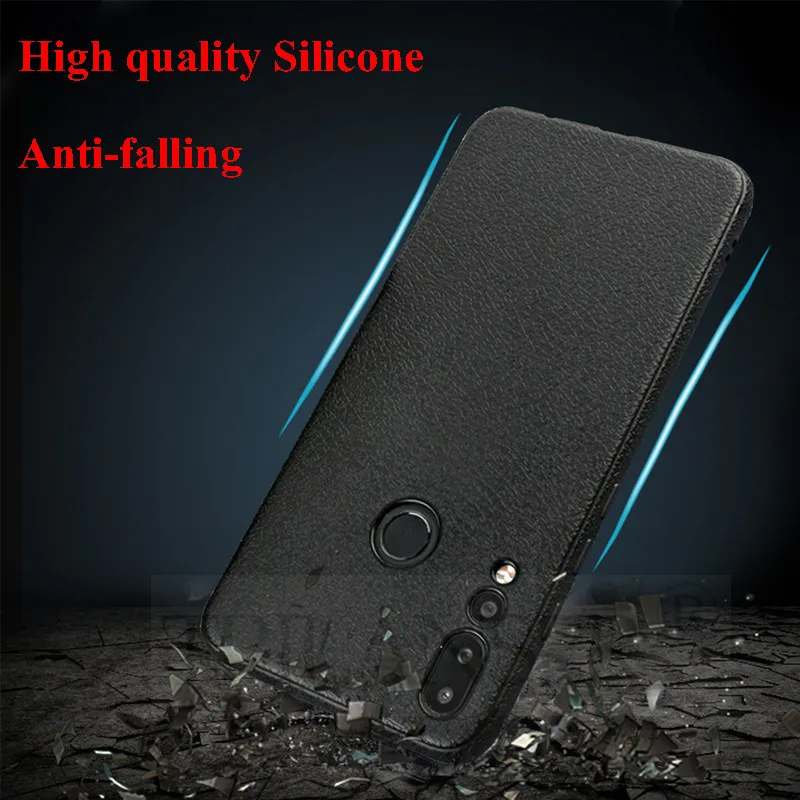 TRILANSER стекло + чехол для Umidigi A5 Pro Case Мягкий силиконовый A 5 задняя на A5Pro кейсБыстрая
