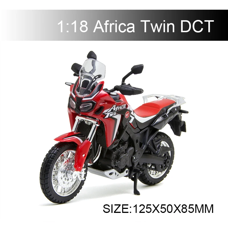 Модель мотоцикла Maisto 1:18 модель Africa Twin DCT из сплава миниатюрная гоночная игрушка