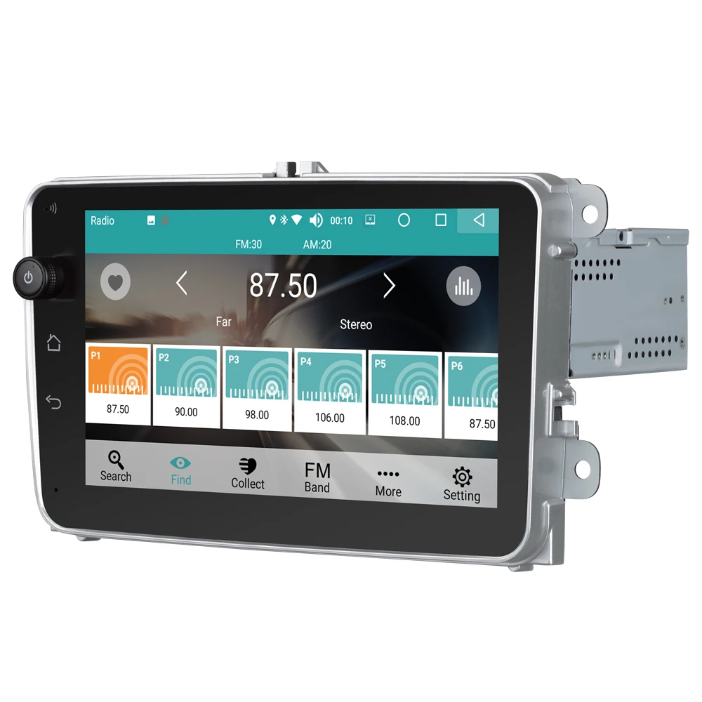 Автомобильный мультимедийный плеер Android 8 0 4 ГБ/32 ГБ DVD для VW/Volkswagen/Golf/Polo/Tiguan/Passat/Jetta