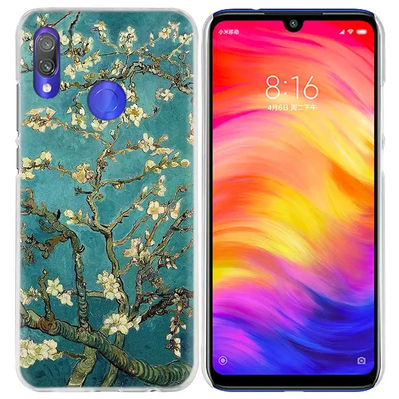 Чехол Ван Гога с ромашками для Xiao mi Red mi Go Note 7 6 6A Pro S2 5 5A 4X mi A1 A2 9 mi x 3 5G 8 lite Play F1 жесткий чехол для телефона из ПК