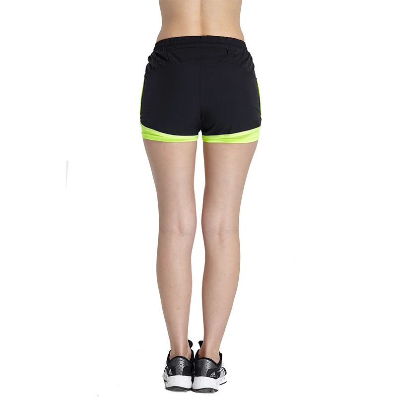 Женские шорты для фитнеса и бега Detector женские спортивные крутые с принтом