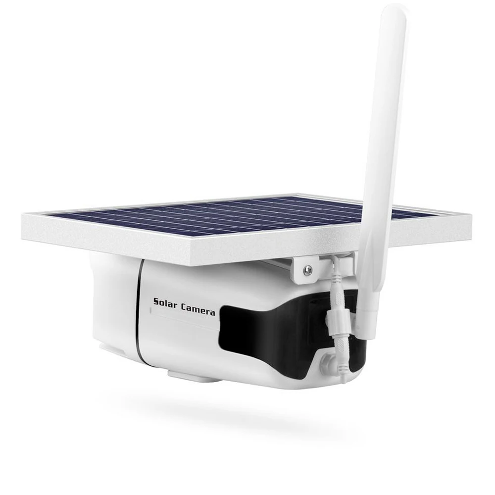 4G sim-карта Беспроводная ip-камера на солнечной батарейке 1080P HD Bullet Камера Безопасности ИК ночного видения на солнечных батареях CCTV камера наблюдения