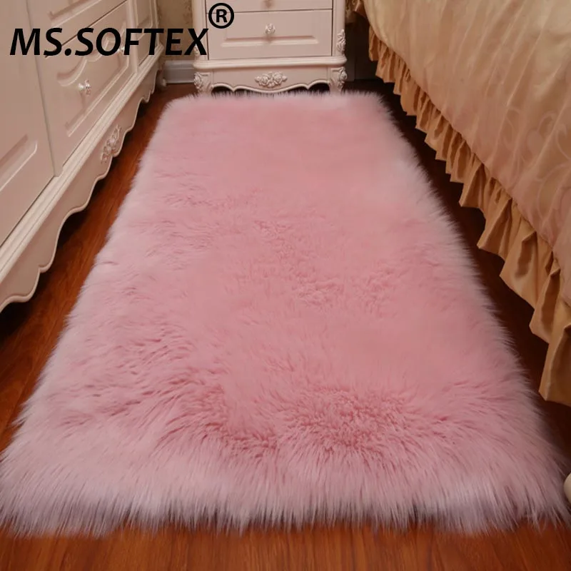 Коврики из искусственной овчины MS.Softex сделанные на заказ подушки искусственного