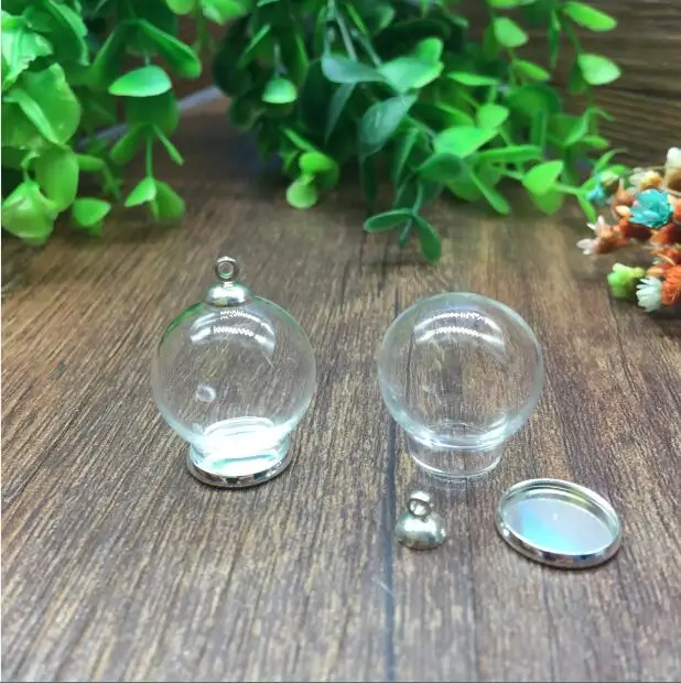 100 компл./лот круглая стеклянная подвеска медальон с памятью шарма широкий рот