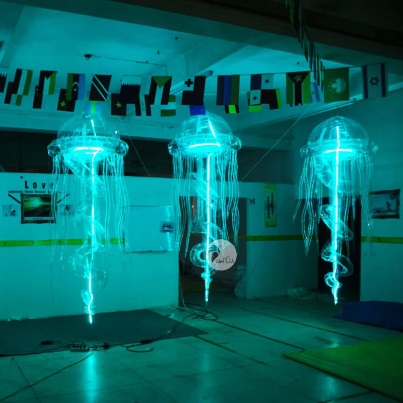 Прозрачный PVC0.25 коммерческий Океанский показ креативный праздничный праздник