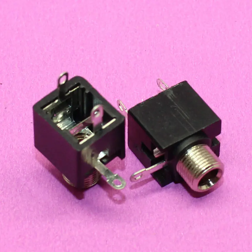 

YuXi Mono Stereo 3.5mm Miniature Jack Sockets Audio Panel Mount Female Connector Mini