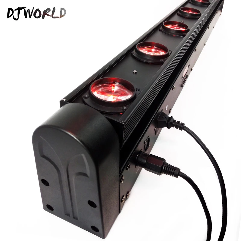 Светодиодный луч 8X12W RGBW 4в1 LED-бар движущийся головной свет с 10/38 DMX Луч Dj хороший