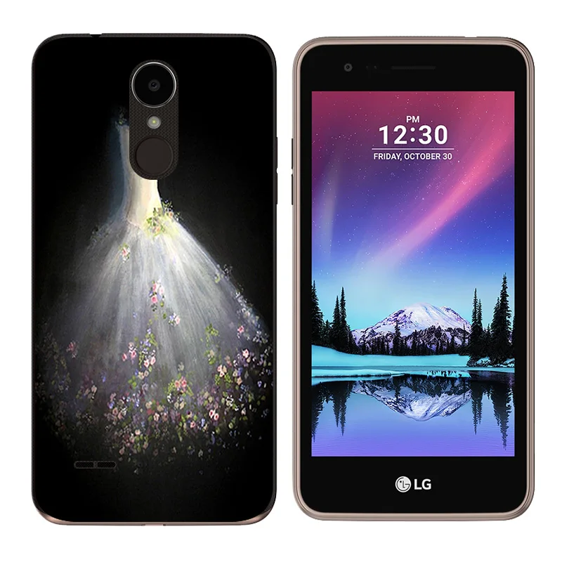 Для LG K4 2017 X230K чехол мягкий TPU силиконовый скейтборд для телефона с рисунком X230/LG