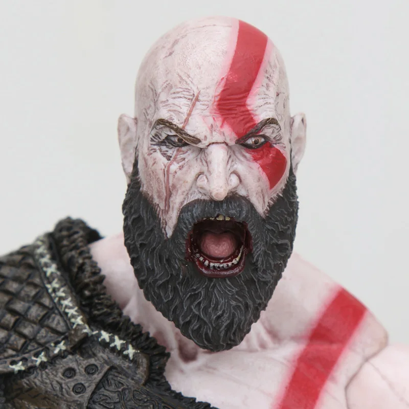 Экшн фигурка ко's NECA God of War 4 Kratos &amp Atreus Axe Shield Son Loki Набор фигурок игрушечная