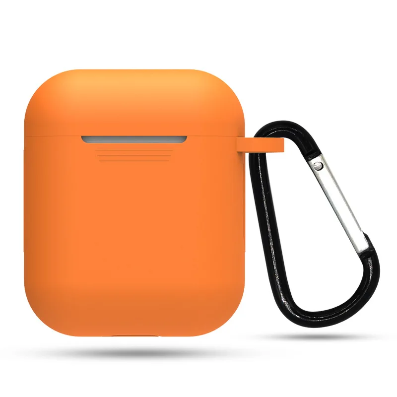 show as picture Мини Мягкий силиконовый чехол для Apple Airpods, ударопрочный чехол для Apple, гарнитура для Airpods, ультра тонкий защитный чехол Air Pods - Цвет: show as picture