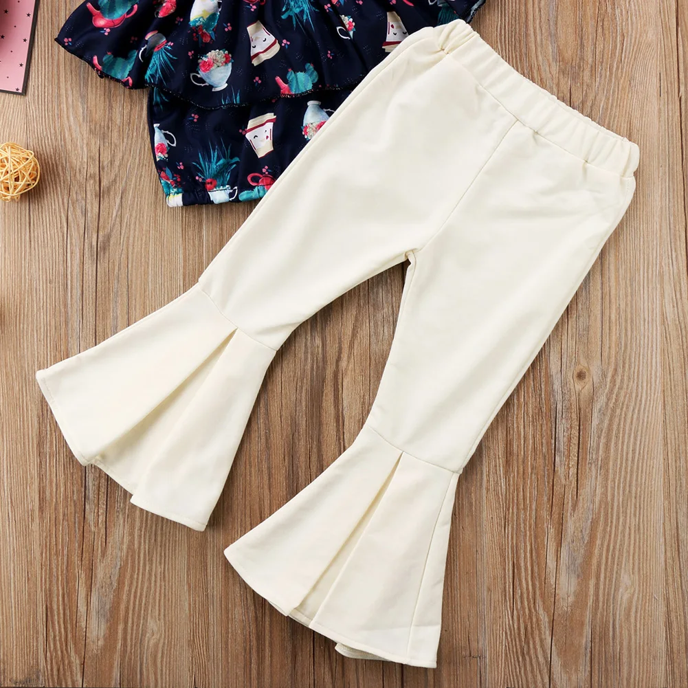 Модная детская одежда для маленьких девочек с бантом ремень плеча короткий рукав