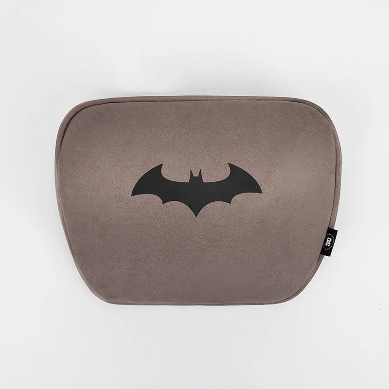 marvel cartoon maybach car headrest pillow for the neck pillows batman for chairs in the car seat pillow soft auto accessories - Цвет: CHP010 Coffee