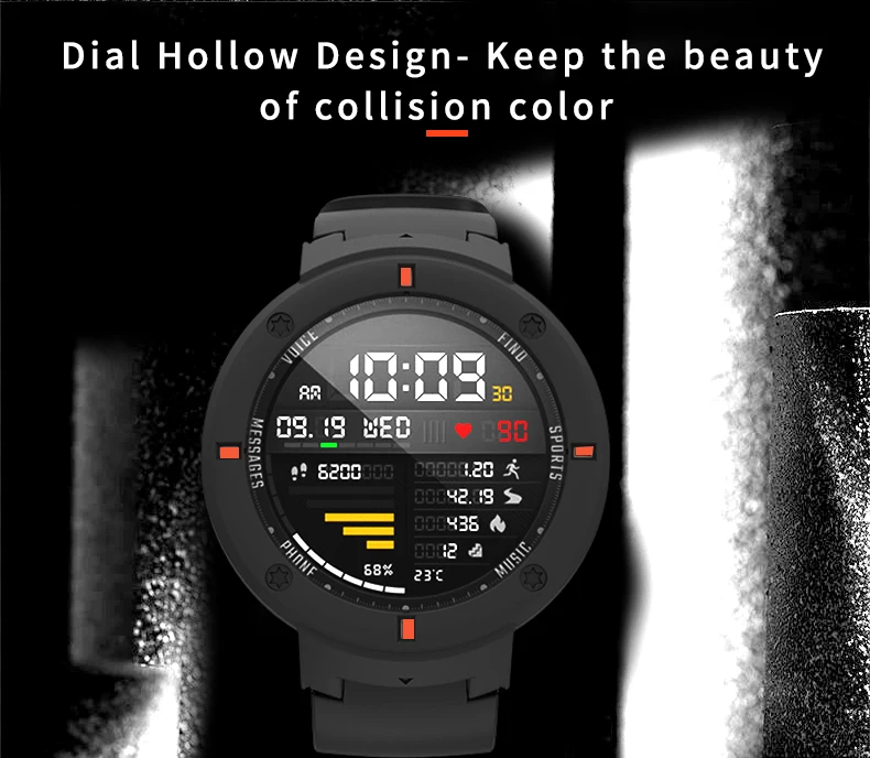 Для Amazfit Verge Xiaomi Huami 3 lite чехол SIKAI защитный ПК Бампер Смарт-часы крышка Анти-Scracth ультра светильник многоцветный
