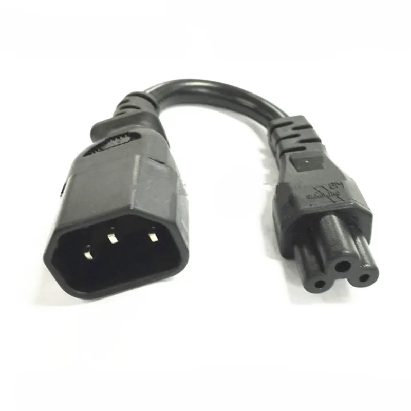 IEC 320 C14 штекер для C5 Женский Кабель адаптер 3 Pin Micky.PDU Блок питания конвертер шнур 20