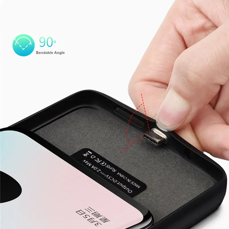 Чехол для аккумулятора samsung Galaxy S10 Plus, чехол для зарядного устройства Smart 6000 мАч, внешний аккумулятор для samsung S10 Plus, чехол для аккумулятора