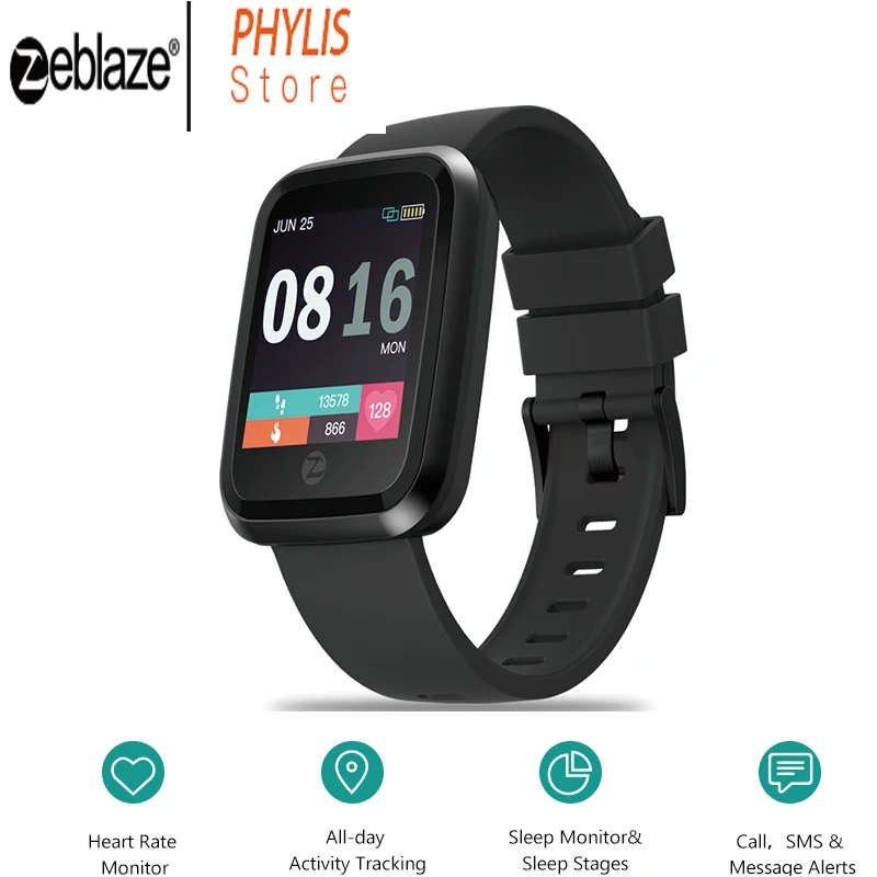 Смарт-часы Zeblaze модные часы Bluetooth фитнес-трекер пульсометр умные для Xiaomi Huami reloj |