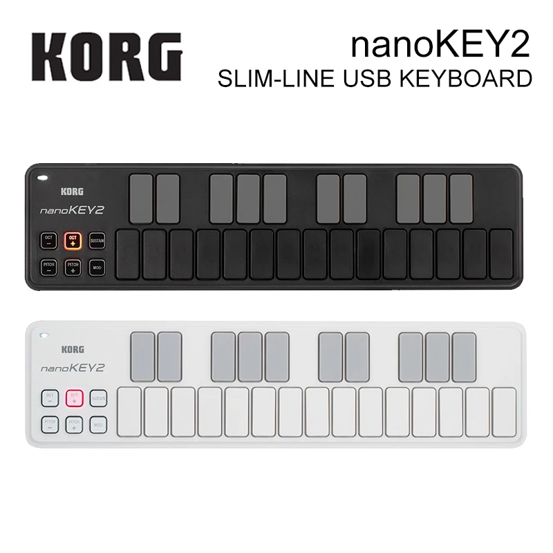 Korg nanoKEY2 nanoPAD2 nanoKONTROL2 Slim-Line USB MIDI колодки 16 Триппер колодки с USB кабелем