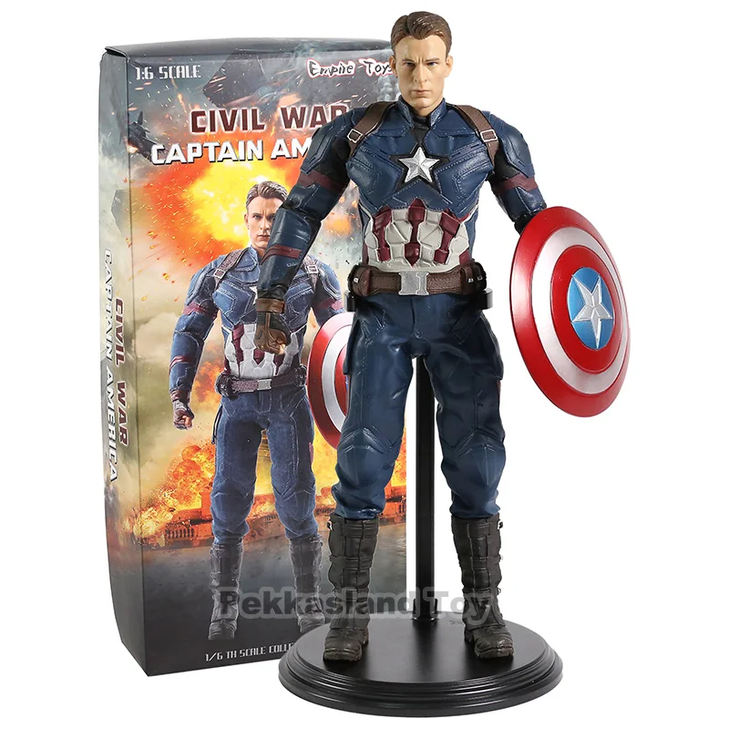 Captian Мстители из комиксов Marvel Infinity War Тор Капитан Америка фигурка железного человека ПВХ Коллекционная Фигурка Тора модель игрушки - Цвет: Captian
