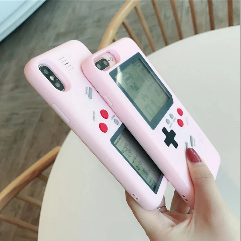 Популярный Чехол для мобильного телефона Tetris Gamer детские подарки iPhone 6 s 7 8 Plus X Play