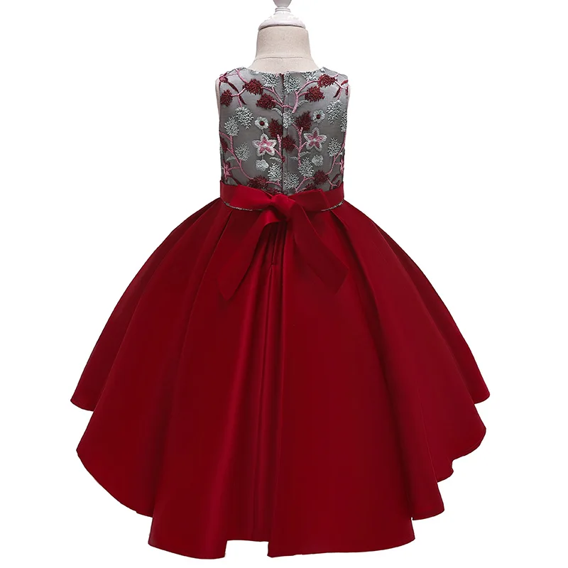 Элегантное платье-пачка принцессы для девочек с цветами свадебных торжеств и