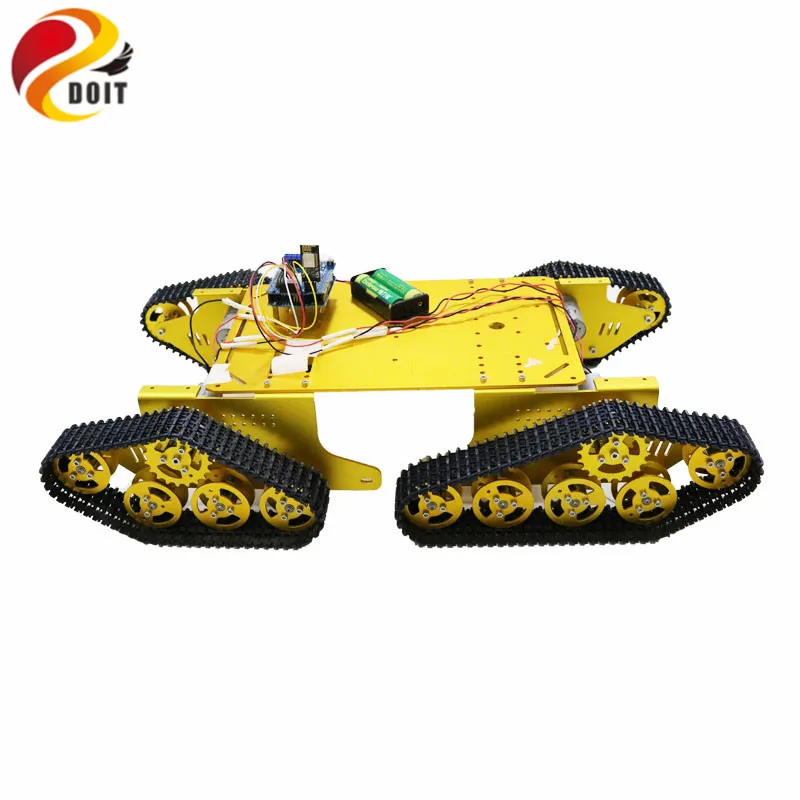 T900 Bluetooth/ручка/Wi Fi RC управляемый робот танк шасси автомобильный комплект с UNO R3