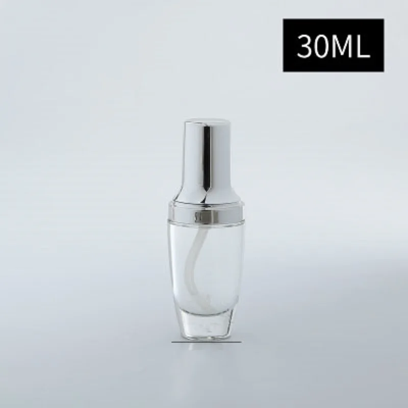 30ml Pump Bottle 20 г, 30 г, 50 г, 20 мл, 30 мл, 50 контейнеры для косметики, мл бутылка Стекло брызга насоса с дозатором для упаковки 100 мл 120 многоразовая бутылка баночка для крема - Цвет: 30ml Pump Bottle