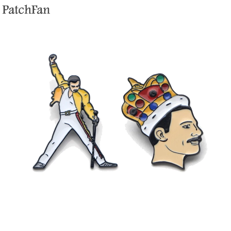Patchfan из цинкового сплава для галстука значки para рубашка сумка Одежда Кепка