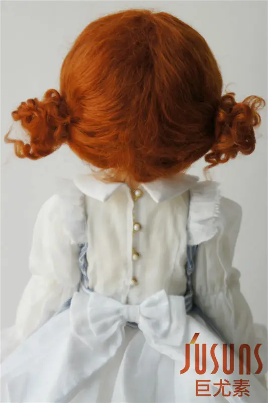 JD294 1/3 23-25 см SD мохер BJD парики детский твинхвост парик мохера 9-10 дюймов кукла парики модные аксессуары куклы