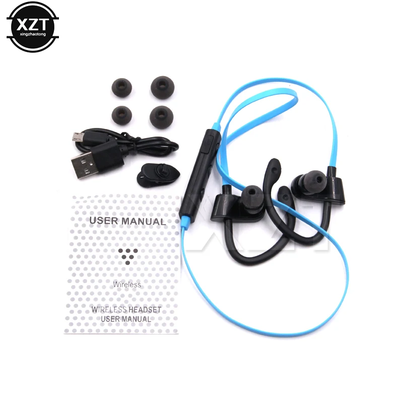 Waterproof In-Ear Wireless Bluetooth Earphone Stereo Earbuds Headset Bass for smartphone iPhone 6 7 8 sports universal | Электроника