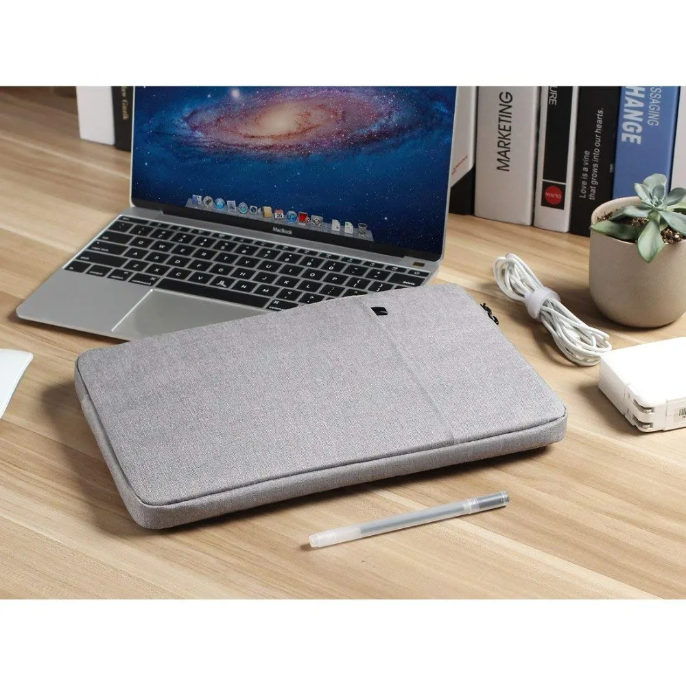 Сумка для ноутбука чехол для ноутбука 1", 12", 1", 14", 15 дюймов, сумка для Macbook Air Pro 13,", 15,4" водонепроницаемая сумка для ноутбука на молнии