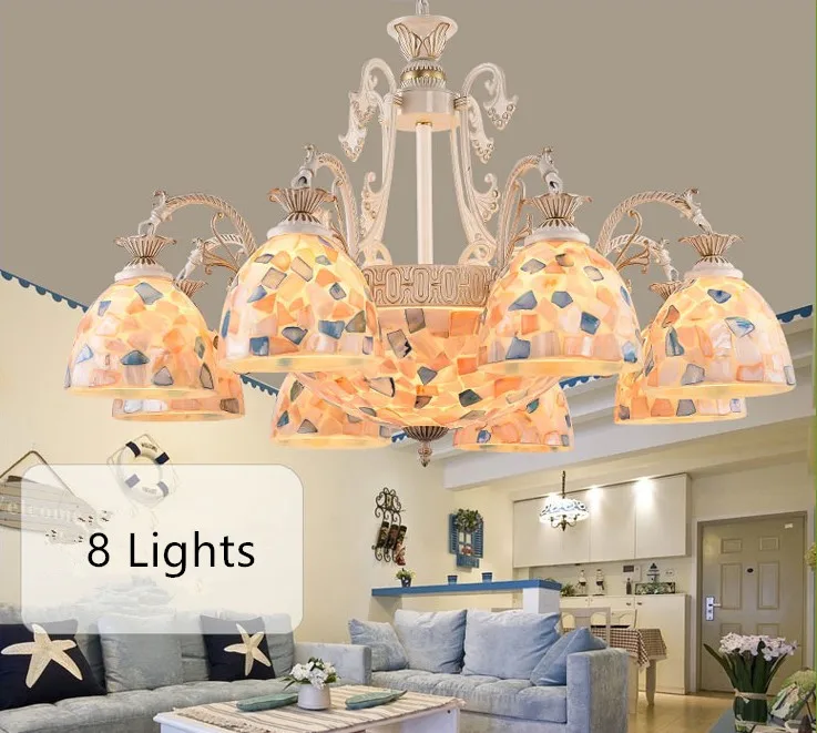 Современная люстра Европейский Декор для дома металлическая крышка корпуса